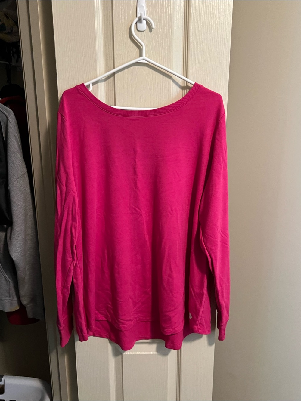 torrid Hot Pink Long Sleeve Sweater